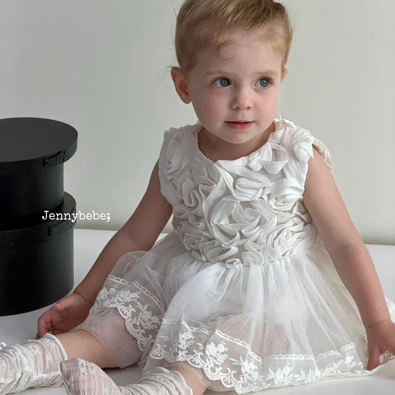 2026 New Summer Newborn Baby Girl Romper Sleeveless Cotton Mesh Splicing Toddler Baby Girls Jumpsuit 0-24M Children Clothes
2026 New Summer Newborn Baby Girl Romper Sleeveless Cotton Mesh Splicing Toddler Baby Girls Jumpsuit 0-24M Children Clothes