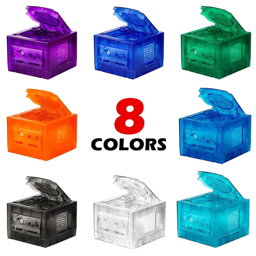 8 COLORS Transparent Housing Replacement Shell Case For Gamecube NGC DOL-001 and DOL-101 Game Console Gaming Accssories
8 COLORS Transparent Housing Replacement Shell Case For Gamecube NGC DOL-001 and DOL-101 Game Console Gaming Accssories