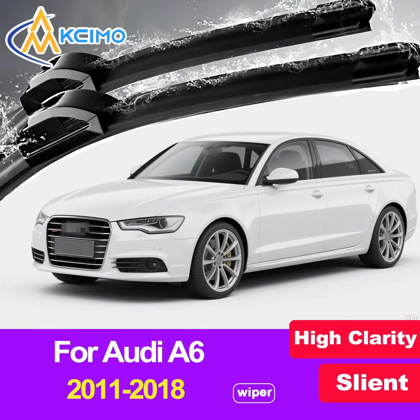 2PCS HD Car Windscreen Wipers for Audi A6 C7/4G 2011-2018 S6/RS6 Front Windshield Auto Wipers Blade Accessories 2018 2017 2016
2PCS HD Car Windscreen Wipers for Audi A6 C7/4G 2011-2018 S6/RS6 Front Windshield Auto Wipers Blade Accessories 2018 2017 2016