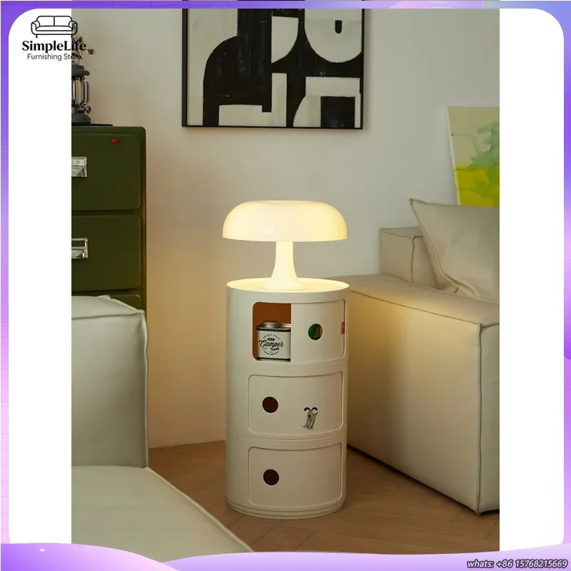 Round Nordic Plastic Bedside Table Small Nightstand for Bedroom Side End Table Storage Cabinet
Round Nordic Plastic Bedside Table Small Nightstand for Bedroom Side End Table Storage Cabinet