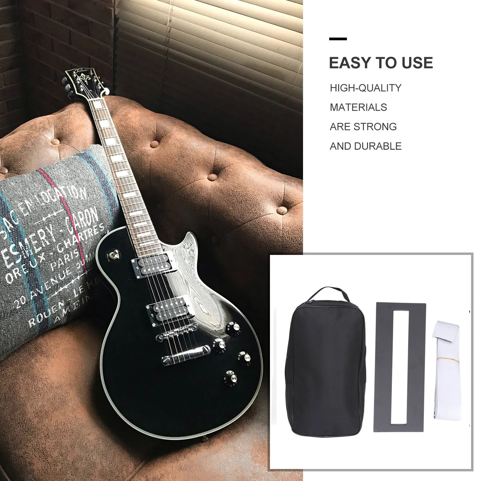 Electric Guitar Effect Holder Set Bracket Backpack Multifunctional Oxford Cloth
Electric Guitar Effect Holder Set Bracket Backpack Multifunctional Oxford Cloth