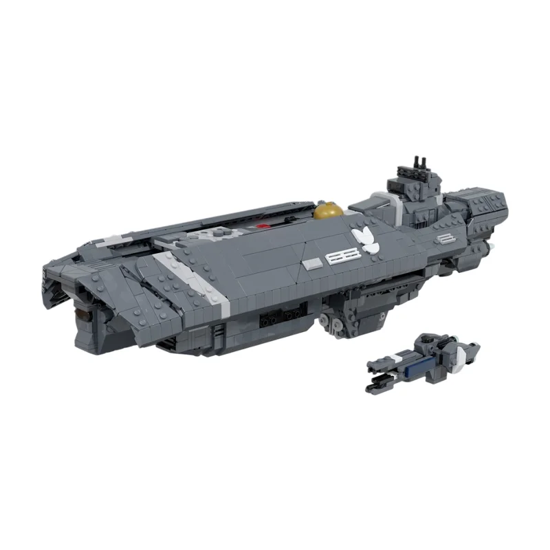 MOC Military Spaceship Aircraft Carrier MOC Set DIY Assembly Building Blocks for Military Fans Collection Bricks Toys
MOC Military Spaceship Aircraft Carrier MOC Set DIY Assembly Building Blocks for Military Fans Collection Bricks Toys