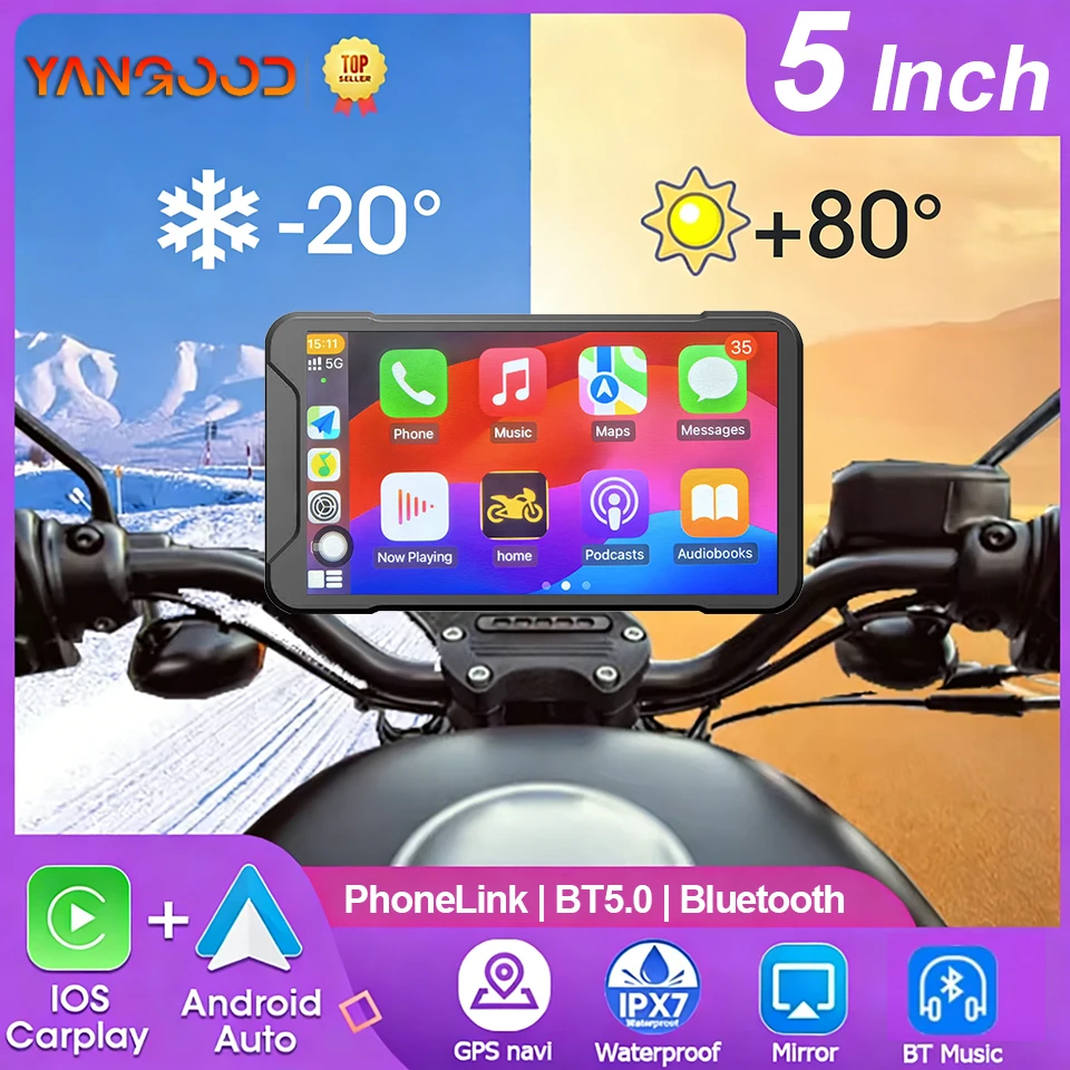 Dual 2K+2K Motorcycle Camera Carplay DVR Black Box GPS Navigation Digital Dashboard Accessories Waterproof Helmet Bluetooth
Dual 2K+2K Motorcycle Camera Carplay DVR Black Box GPS Navigation Digital Dashboard Accessories Waterproof Helmet Bluetooth