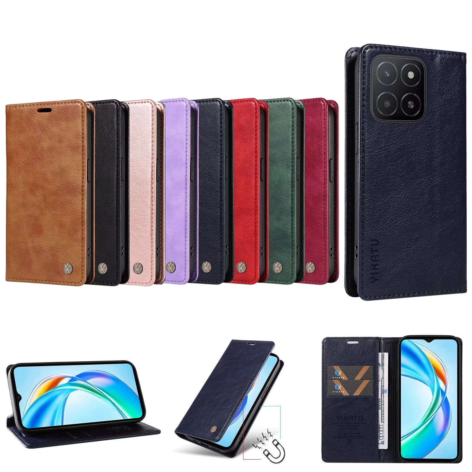 Wallet Leather Case For Huawei Honor Nova 11 SE 9 8i Magic 6 5 4 Lite X9A X9 X8 5T 2i Y9 Y7 Y6 Y5 Prime X50i 5G X50 X40 X30i X30
Wallet Leather Case For Huawei Honor Nova 11 SE 9 8i Magic 6 5 4 Lite X9A X9 X8 5T 2i Y9 Y7 Y6 Y5 Prime X50i 5G X50 X40 X30i X30