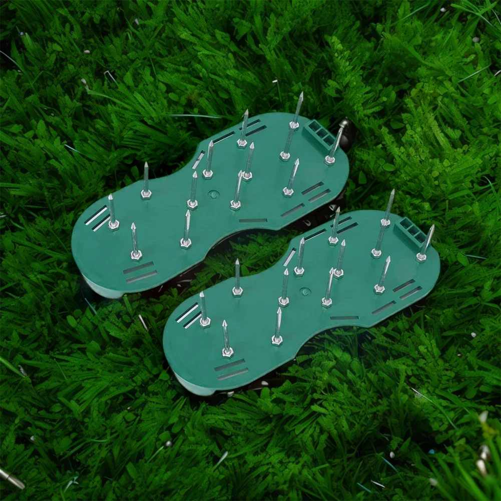 Adjustable Strap Lawn Aerator Shoes Anti-Slip Spiked Sandals for Effortless Lawn Soil Aeration And Care
Adjustable Strap Lawn Aerator Shoes Anti-Slip Spiked Sandals for Effortless Lawn Soil Aeration And Care