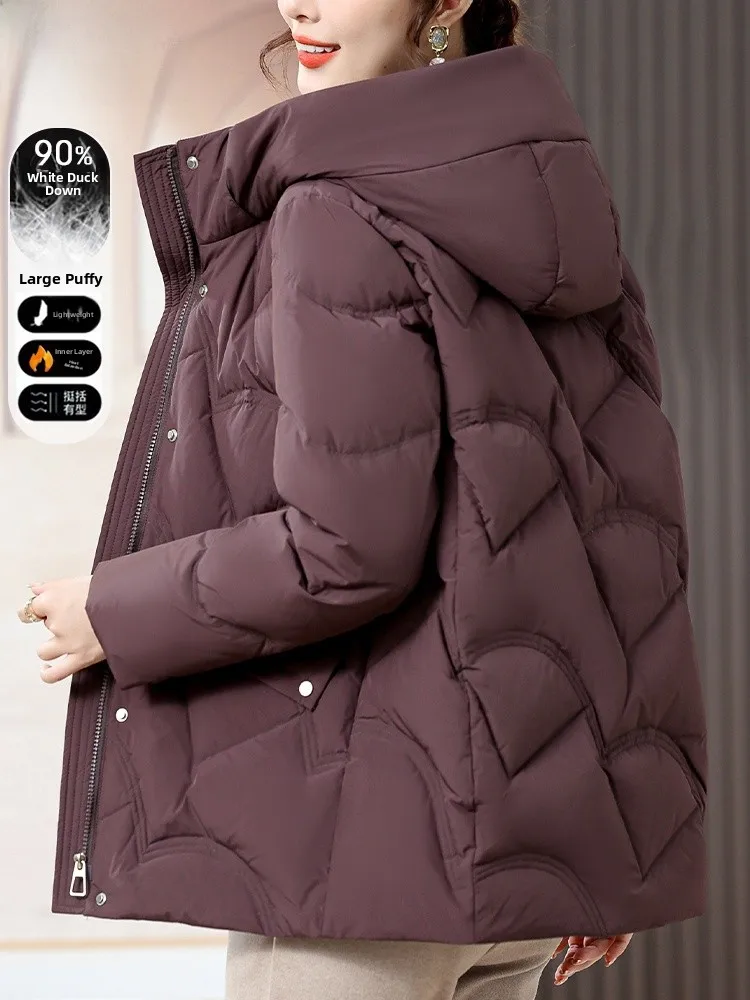 Утепленное женское модное зимнее пальто больших размеров для среднего и старшего возраста, хлопковая одежда в корейском стиле на молнии
Утепленное женское модное зимнее пальто больших размеров для среднего и старшего возраста, хлопковая одежда в корейском стиле на молнии