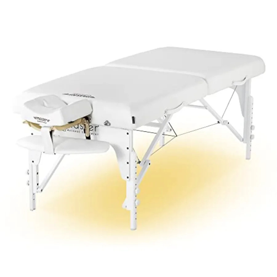 31" Extra Wide Montclair Pro Memory Foam Portable Massage Table Package in Snow White with Reiki and Ambient Lighting System
31" Extra Wide Montclair Pro Memory Foam Portable Massage Table Package in Snow White with Reiki and Ambient Lighting System