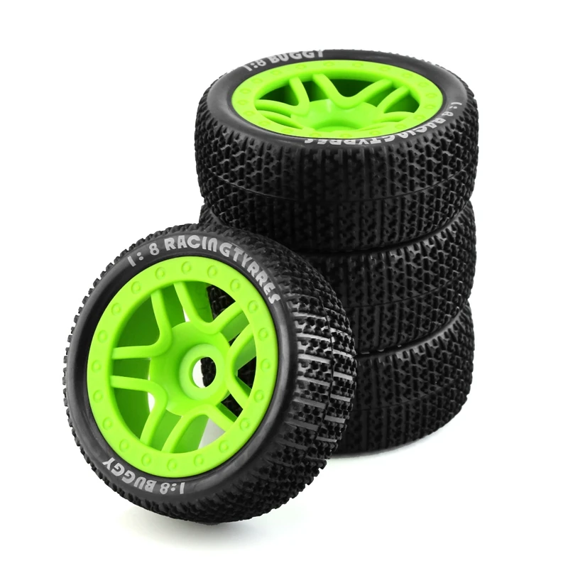 1/8 Off-Road Tire For ARRMA Typhoon TRAXXAS Small X E-Revo Wanderer Katun Tailong T-Shaped Replacement Green & Black
1/8 Off-Road Tire For ARRMA Typhoon TRAXXAS Small X E-Revo Wanderer Katun Tailong T-Shaped Replacement Green & Black