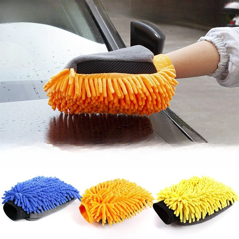 1pc Large Microfiber Car Wash Mitt Waterproof Chenille Gloves Thick Car Cleaning Mitt Wax Detailing Auto Care Double-faced Glove
1pc Large Microfiber Car Wash Mitt Waterproof Chenille Gloves Thick Car Cleaning Mitt Wax Detailing Auto Care Double-faced Glove