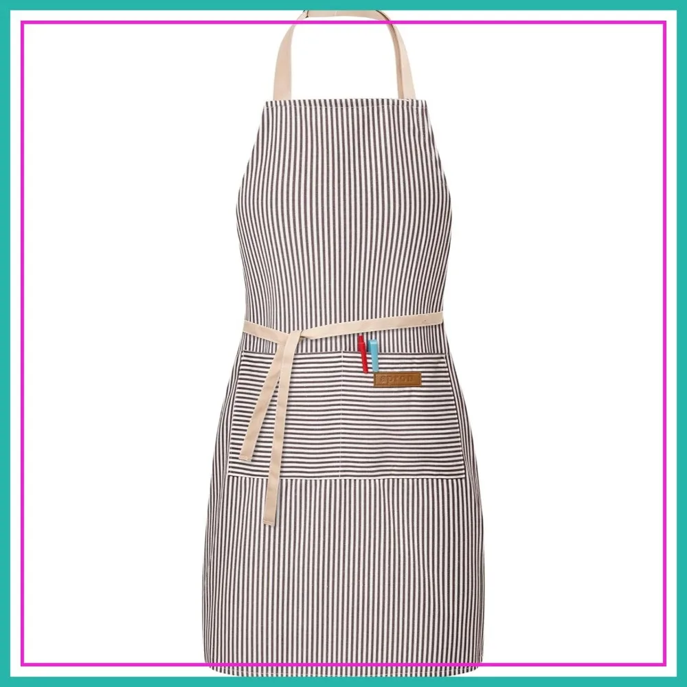 Adjustable Bib Apron with 2 Pockets for Cooking Kitchen Restaurant, Unisex
Adjustable Bib Apron with 2 Pockets for Cooking Kitchen Restaurant, Unisex