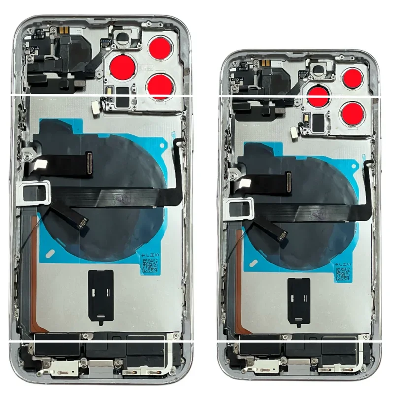 Full Back Glass Battery Cover Middle Frame Chassis with Power Volume Flex Cable Side Buttons for iphone 13promax
Full Back Glass Battery Cover Middle Frame Chassis with Power Volume Flex Cable Side Buttons for iphone 13promax
