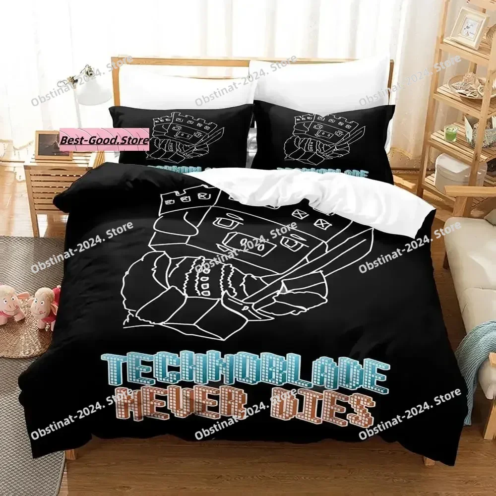 Technoblade Bedding Set Single Twin Full Queen King Size Bed Set Aldult Kid Bedroom Duvetcover Sets 3D Print Anime bed sheet set
Technoblade Bedding Set Single Twin Full Queen King Size Bed Set Aldult Kid Bedroom Duvetcover Sets 3D Print Anime bed sheet set