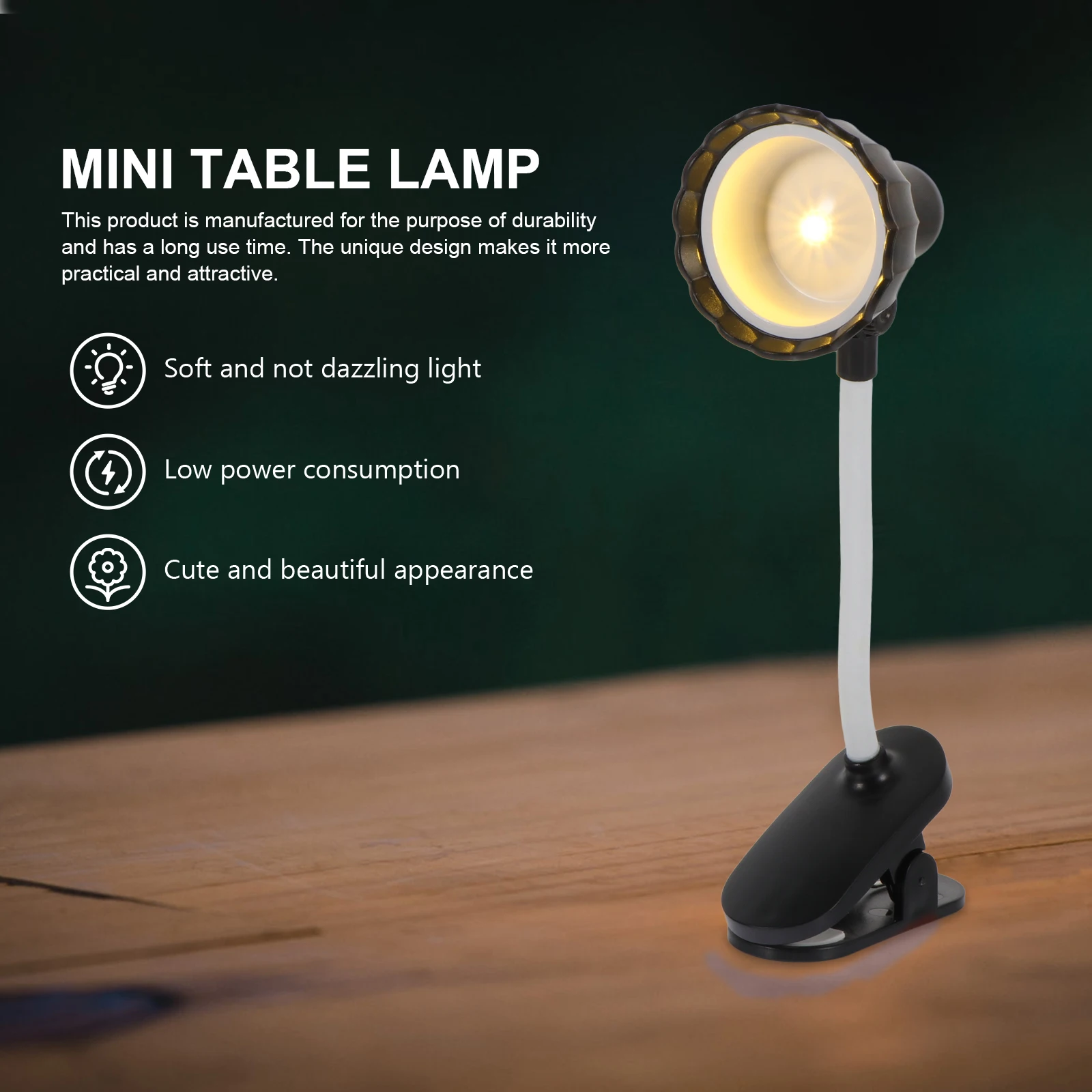 Mini Clip LED Book Black Desk Lamp Students Bedroom Decor Mini Eye Protection Light Creative Table Light Eye Protection
Mini Clip LED Book Black Desk Lamp Students Bedroom Decor Mini Eye Protection Light Creative Table Light Eye Protection