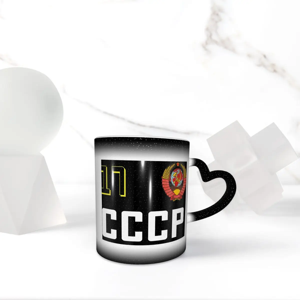 USSR Hammer And Sickle CCCP Russian Soviet Flag Mug Funny Ceramic Coffee Cups Tea Mugs Milk Cup Drinkware Gift for Woman Man
USSR Hammer And Sickle CCCP Russian Soviet Flag Mug Funny Ceramic Coffee Cups Tea Mugs Milk Cup Drinkware Gift for Woman Man