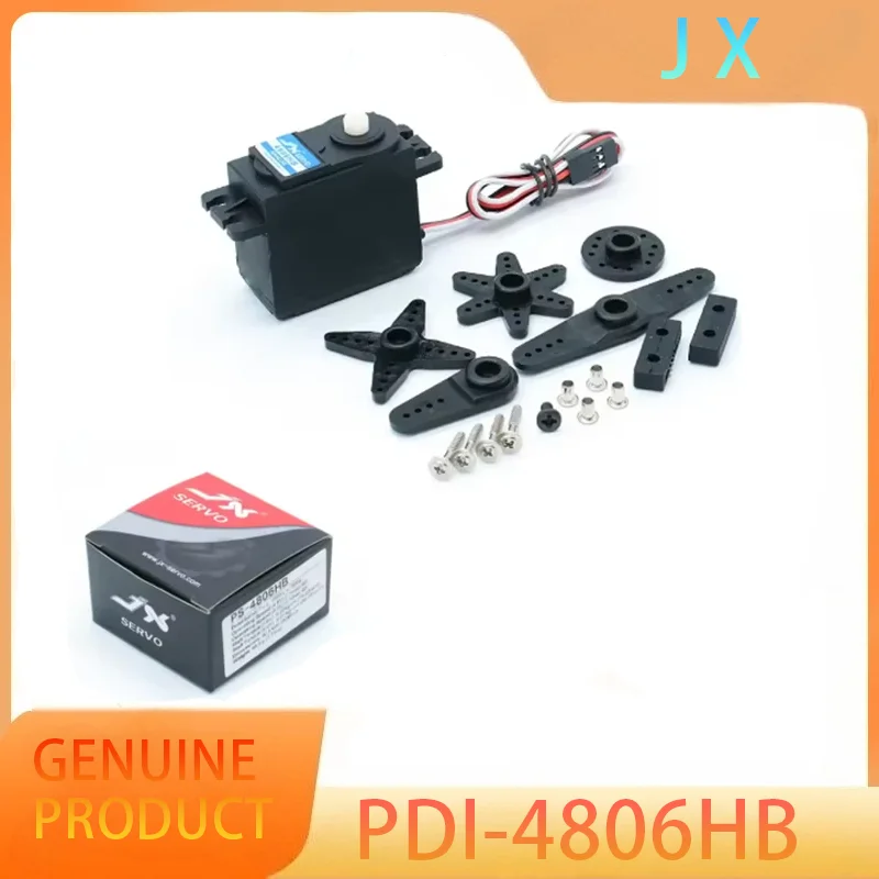 JX Servo PS-4806HB 6KG High Torque Standard Servo for RC Models Remote Control Parts Accessory
JX Servo PS-4806HB 6KG High Torque Standard Servo for RC Models Remote Control Parts Accessory