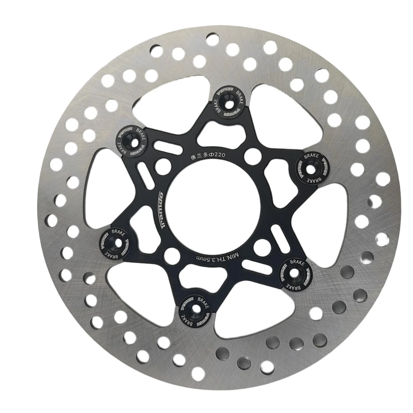 Floating Motorcycle Brake Rotor 220mm 4 Holes Fit Kawasaki Grom Pitbike Dirtbike Scooter Streetbike
Floating Motorcycle Brake Rotor 220mm 4 Holes Fit Kawasaki Grom Pitbike Dirtbike Scooter Streetbike