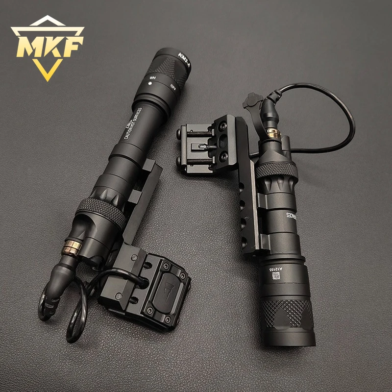 SF M300V M600V Tactical Metal Flashlight Scout Light Hunting Weapons LED Scout Light with Pressure Switch 20MM Mount
SF M300V M600V Tactical Metal Flashlight Scout Light Hunting Weapons LED Scout Light with Pressure Switch 20MM Mount