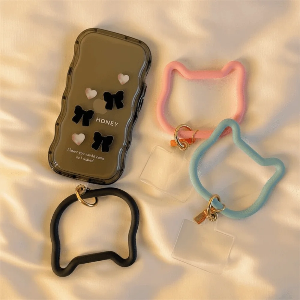 Cute Cat Mobile Phone Lanyard Anti-lost Wristband Soft Silicone Phone Wristband Colorful Mobile Phone Straps Phone Accessories
Cute Cat Mobile Phone Lanyard Anti-lost Wristband Soft Silicone Phone Wristband Colorful Mobile Phone Straps Phone Accessories