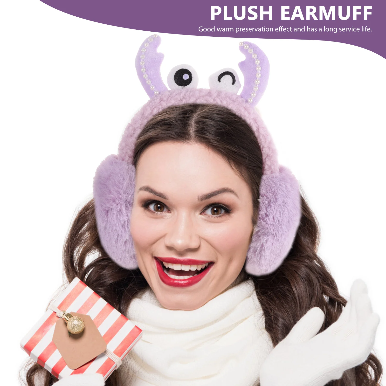 Cute Muffs Winter Women Warm Windproof Earmuffs for Cold Weather Skiing Hiking Outdoor Comfortable Ear Cover for Women Men
Cute Muffs Winter Women Warm Windproof Earmuffs for Cold Weather Skiing Hiking Outdoor Comfortable Ear Cover for Women Men