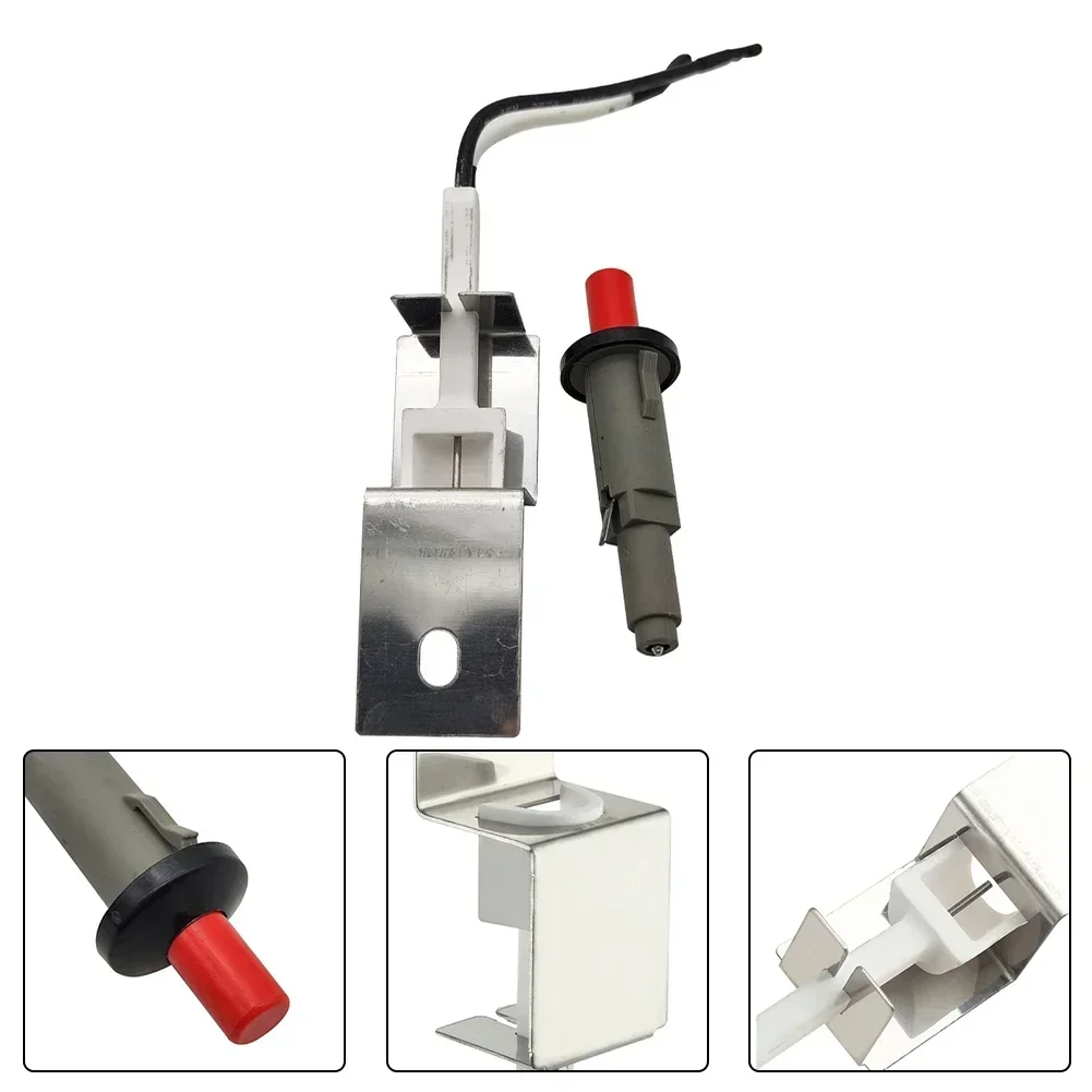 30cm Propane Gas Fire Pit Igniter Assembly Push Button Piezo Grill Igniter Fit For Weber Q100 Q200 Gas Grill Weber 80462 Ignitor
30cm Propane Gas Fire Pit Igniter Assembly Push Button Piezo Grill Igniter Fit For Weber Q100 Q200 Gas Grill Weber 80462 Ignitor