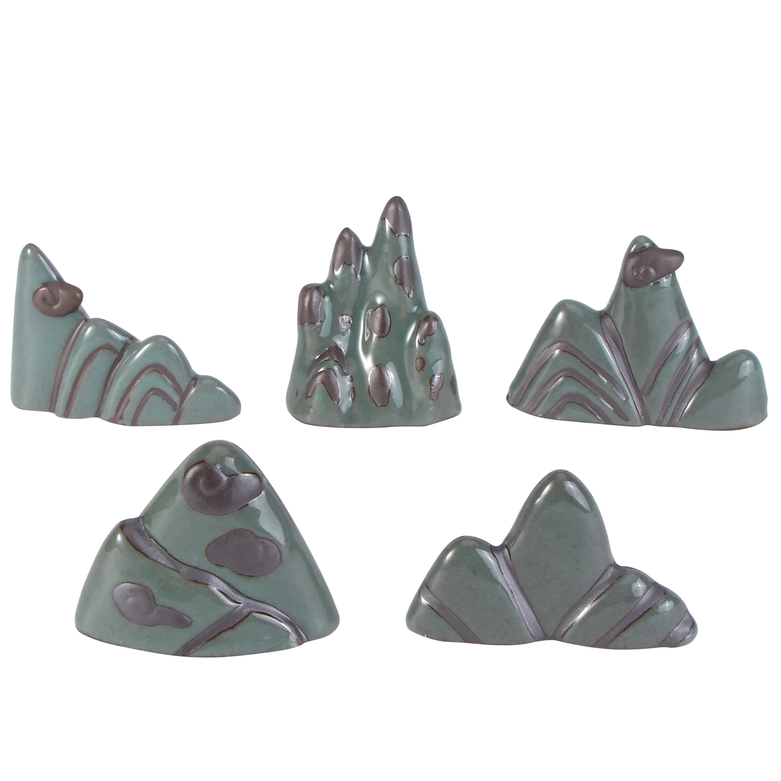5pcs Bonsai Accessories Original Pottery Decorative Ceramics Mountain Shape Miniature Garden Layout Gifts
5pcs Bonsai Accessories Original Pottery Decorative Ceramics Mountain Shape Miniature Garden Layout Gifts