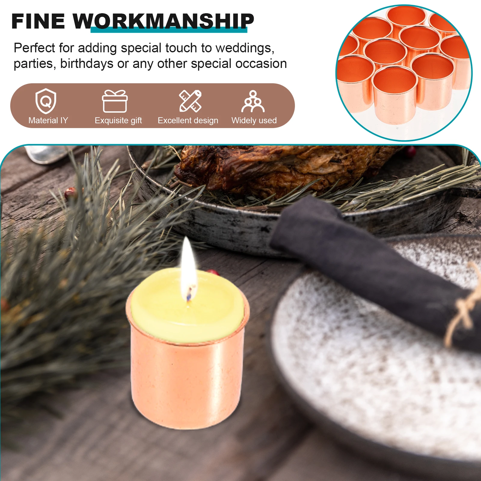 10 Pcs C Cup Metal Art Taper Holders Reusable DIY C Making Projects Home Decor Wedding Banquet Gifts
10 Pcs C Cup Metal Art Taper Holders Reusable DIY C Making Projects Home Decor Wedding Banquet Gifts