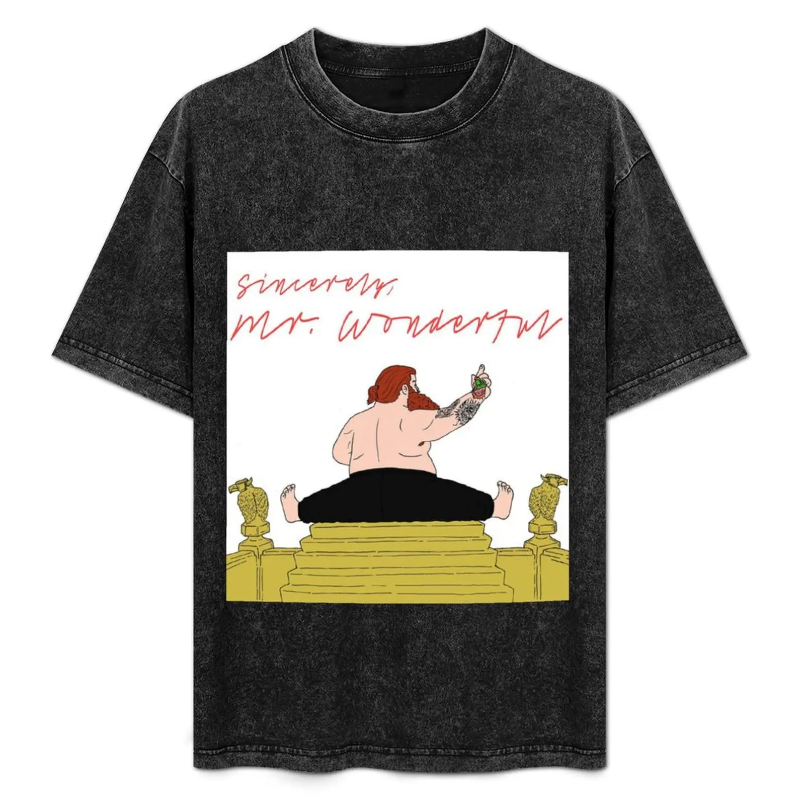 Action Bronson mr wonderful T-Shirt All Weather Casual Short Sleeve
Action Bronson mr wonderful T-Shirt All Weather Casual Short Sleeve