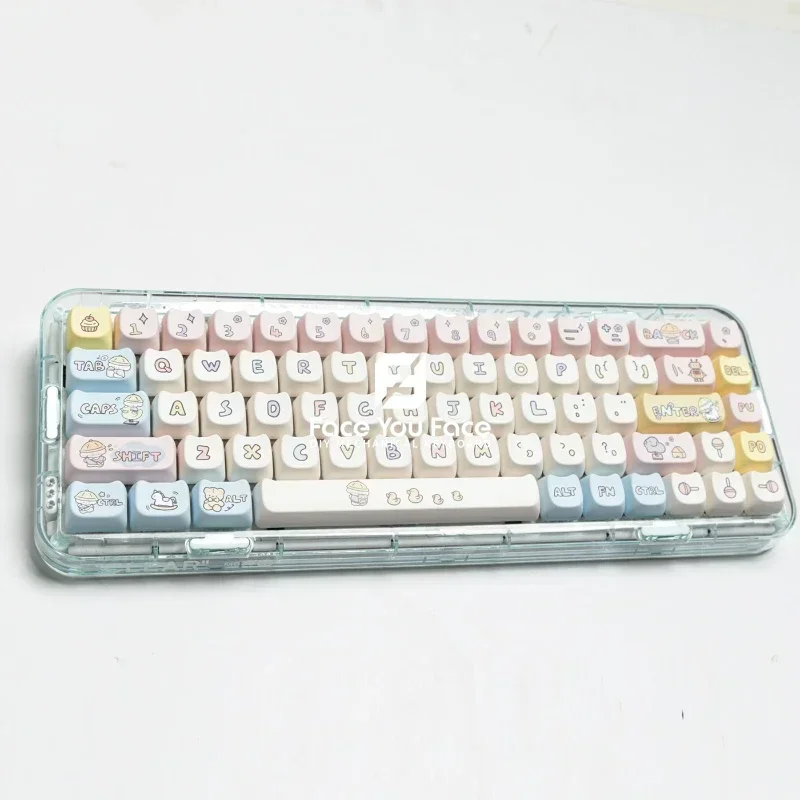 138 клавиш MAO, тема для детского сада и щенка, милые колпачки для клавиш, колпачки для сублимационной краски из ПБТ для 61/84/75/104 клавиш, механическая клавиатура
138 клавиш MAO, тема для детского сада и щенка, милые колпачки для клавиш, колпачки для сублимационной краски из ПБТ для 61/84/75/104 клавиш, механическая клавиатура