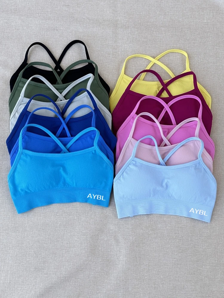 AYBL Impact Women's Sport Bra Backless Fitness Yoga Gym Cycling Seamless Medium Support Padded Gym Stretchy Fitness Sports Top
AYBL Impact Women's Sport Bra Backless Fitness Yoga Gym Cycling Seamless Medium Support Padded Gym Stretchy Fitness Sports Top