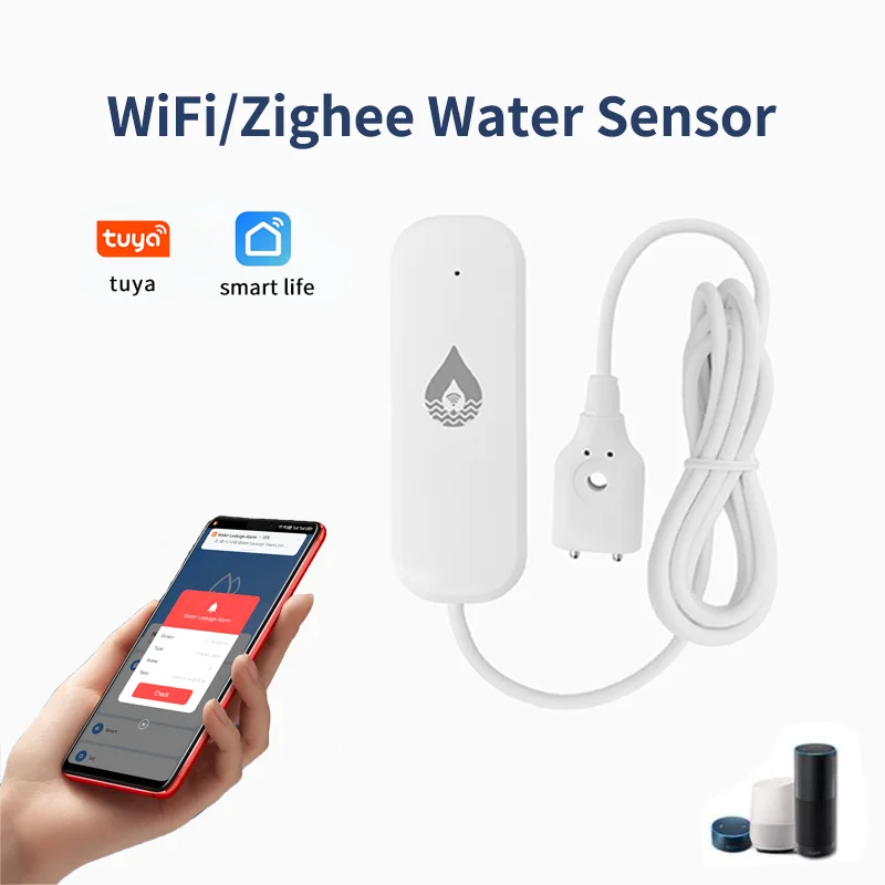 Датчик протечки воды WiFi Tuya Smart Home: Обнаружение затоплений, оповещение в приложении, защита от утечек, датчик уровня воды
Датчик протечки воды WiFi Tuya Smart Home: Обнаружение затоплений, оповещение в приложении, защита от утечек, датчик уровня воды