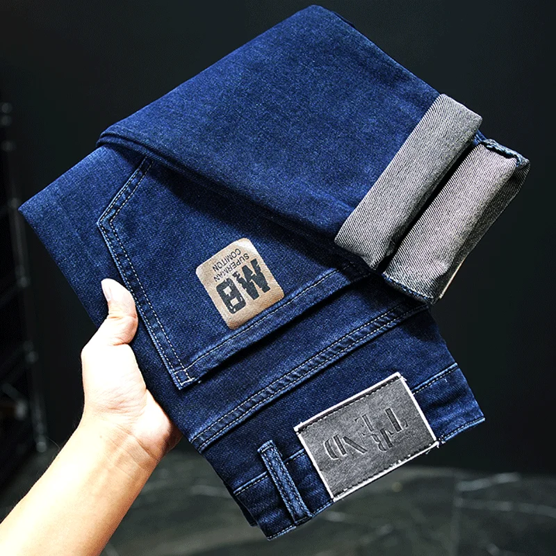 New Men's Jeans Comfort Straight Stretch Elastic Tapered Fit Men's Pants Fashion Casual Trendy Embroidered Denim Classic Vintage
New Men's Jeans Comfort Straight Stretch Elastic Tapered Fit Men's Pants Fashion Casual Trendy Embroidered Denim Classic Vintage