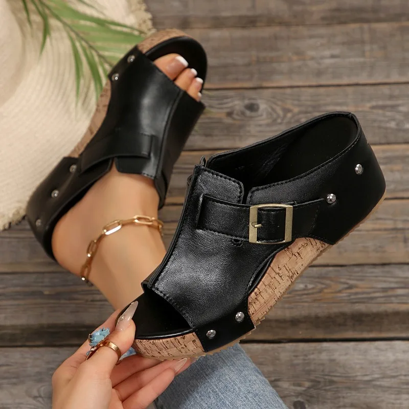 New Summer Women Sandals Retro Peep Toe Wedges Roman Shoes Women Open Toe Platform Shoes Women Luxury Casual Designer Sandals
New Summer Women Sandals Retro Peep Toe Wedges Roman Shoes Women Open Toe Platform Shoes Women Luxury Casual Designer Sandals