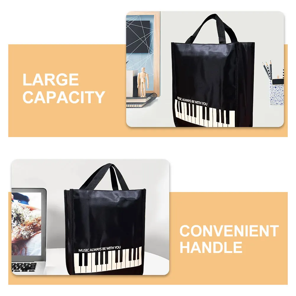 Handbag Music Storage Pouch for Score Cartoon Reusable Instruments Page Holder Container Metal 
Handbag Music Storage Pouch for Score Cartoon Reusable Instruments Page Holder Container Metal