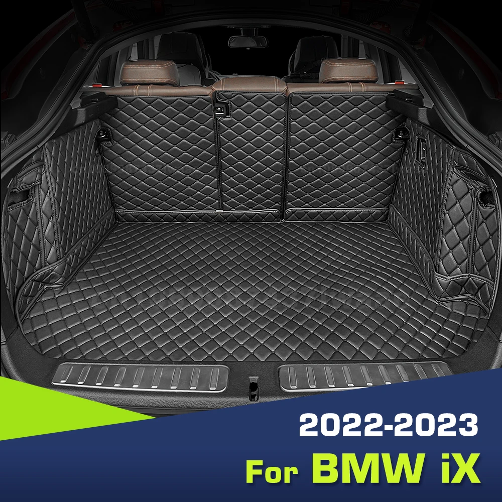 Автоматический коврик в багажник с полным покрытием для BMW iX 2022 2023, кожаный чехол для багажника автомобиля, подкладка для багажника, аксессуары для защиты салона
Автоматический коврик в багажник с полным покрытием для BMW iX 2022 2023, кожаный чехол для багажника автомобиля, подкладка для багажника, аксессуары для защиты салона