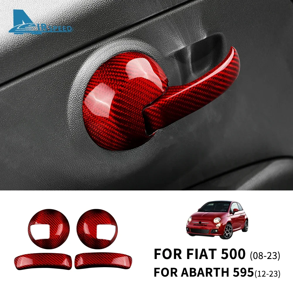 For Abarth 595 695 2012-2018 2019 2020 2021 2022 2023 Fiat 500 2008-2011 LHD RHD Car Real Hard Carbon Fiber Inner Door Handle
For Abarth 595 695 2012-2018 2019 2020 2021 2022 2023 Fiat 500 2008-2011 LHD RHD Car Real Hard Carbon Fiber Inner Door Handle