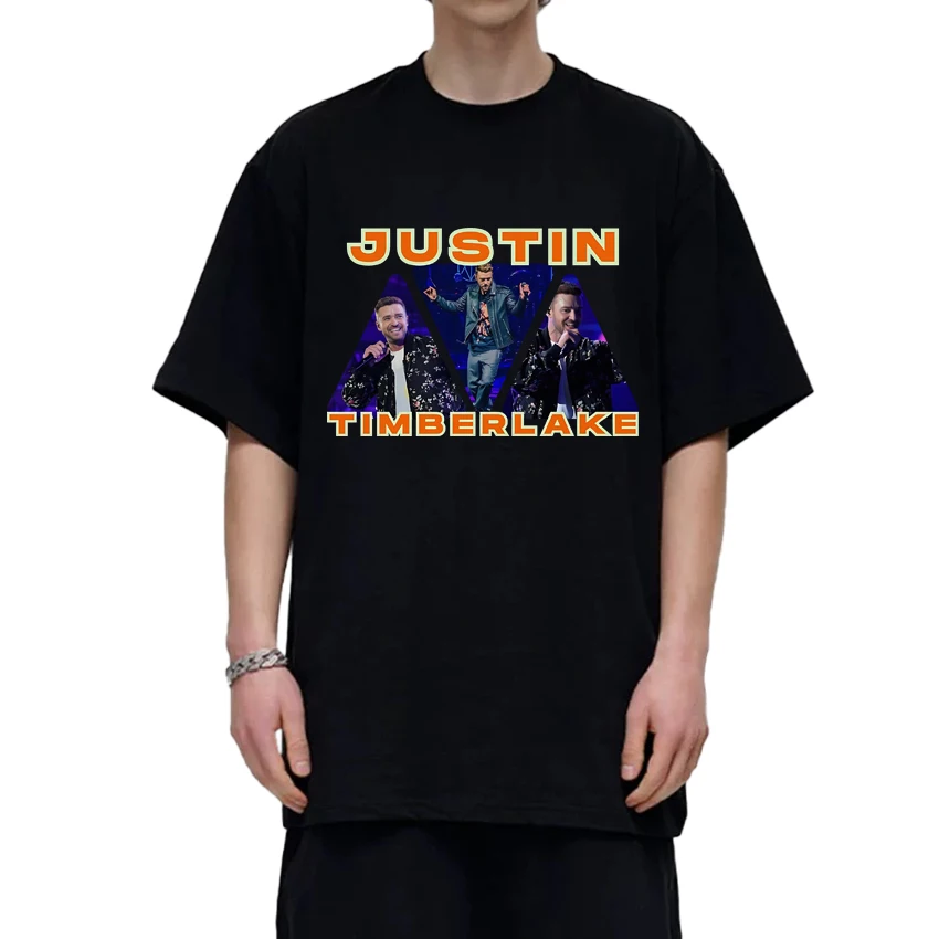 Hot Singer Justin Timberlake Tour 2025 T shirt Summer Men Women vintage Oversized short sleeve T-shirts Unisex 100% Cotton Tops
Hot Singer Justin Timberlake Tour 2025 T shirt Summer Men Women vintage Oversized short sleeve T-shirts Unisex 100% Cotton Tops