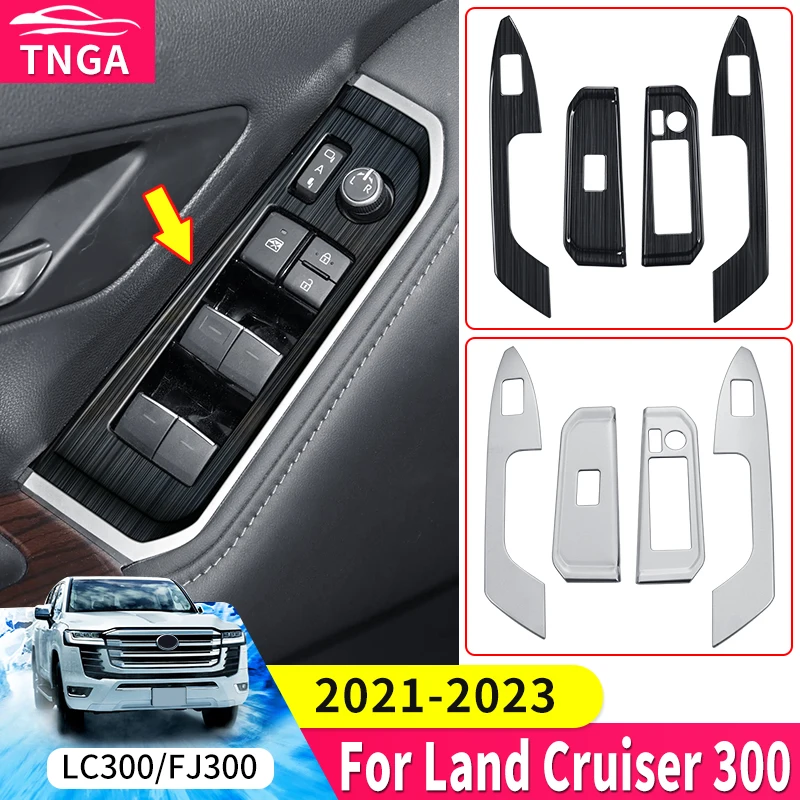 Для Toyota Land Cruiser 300, 2021, 2022, 2023, декоративная панель управления Windows, защитная наклейка LC300, аксессуары для интерьера, настройка
Для Toyota Land Cruiser 300, 2021, 2022, 2023, декоративная панель управления Windows, защитная наклейка LC300, аксессуары для интерьера, настройка