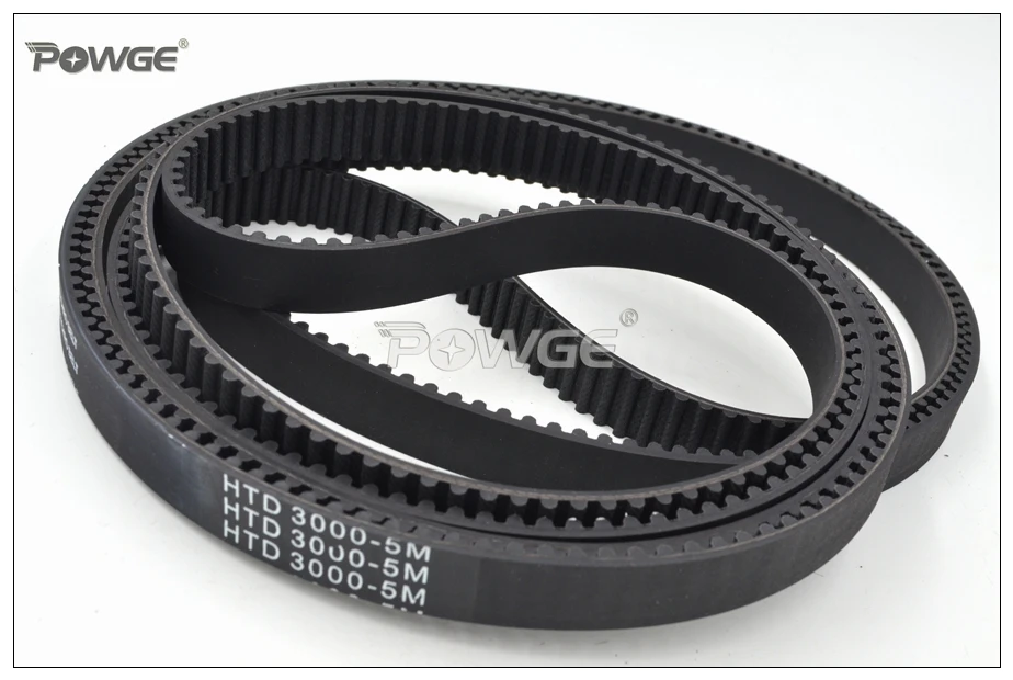 POWGE 3000 5M Timing Belt Length=3000mm Teeth=600 Width=15/25mm HTD5M Closed-Loop Synchronous Belt 3000-5M Belt Pulley
POWGE 3000 5M Timing Belt Length=3000mm Teeth=600 Width=15/25mm HTD5M Closed-Loop Synchronous Belt 3000-5M Belt Pulley
