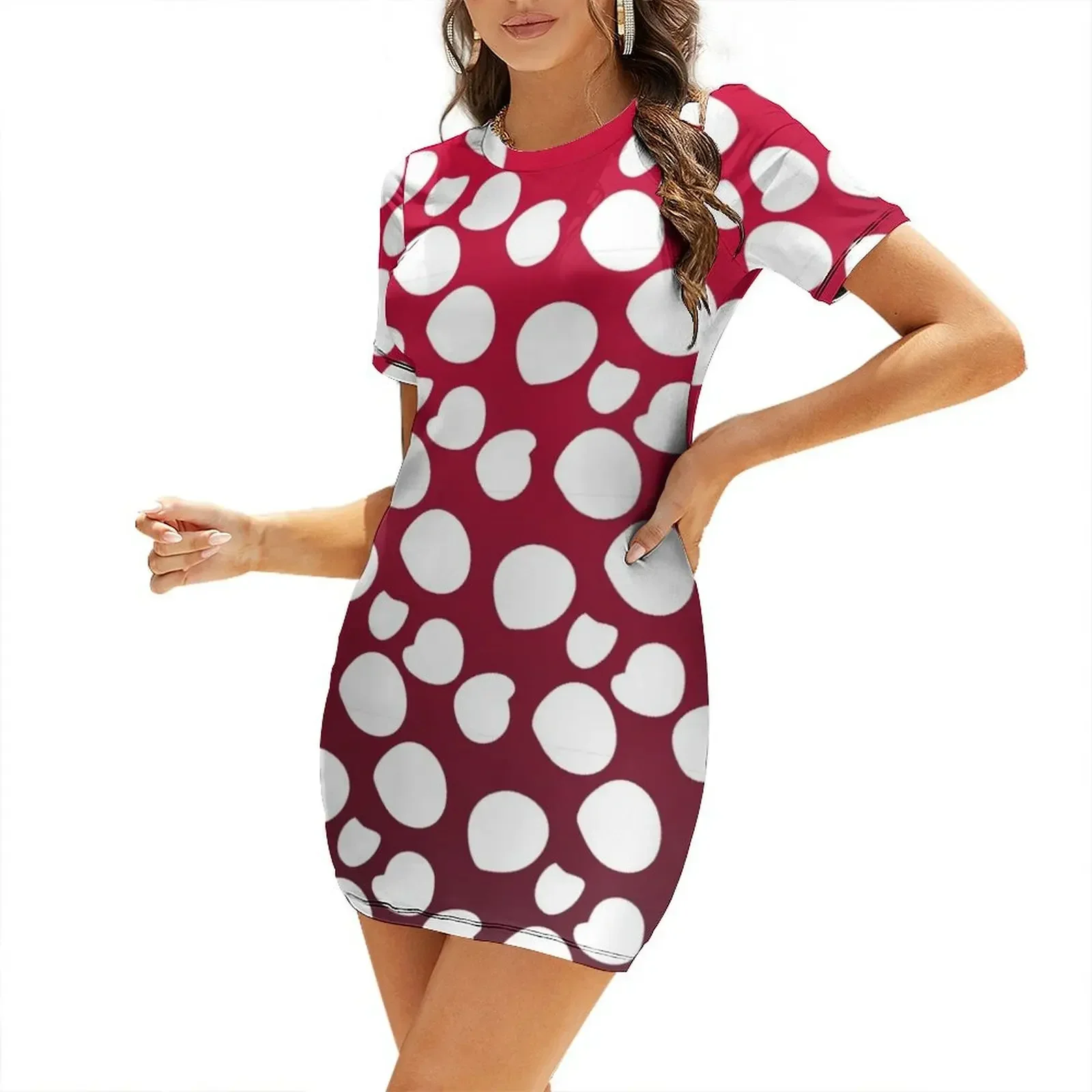 Red and white dots pattern paint Short-Sleeved Dress dresses for woman 2026 Casual dresses
Red and white dots pattern paint Short-Sleeved Dress dresses for woman 2026 Casual dresses