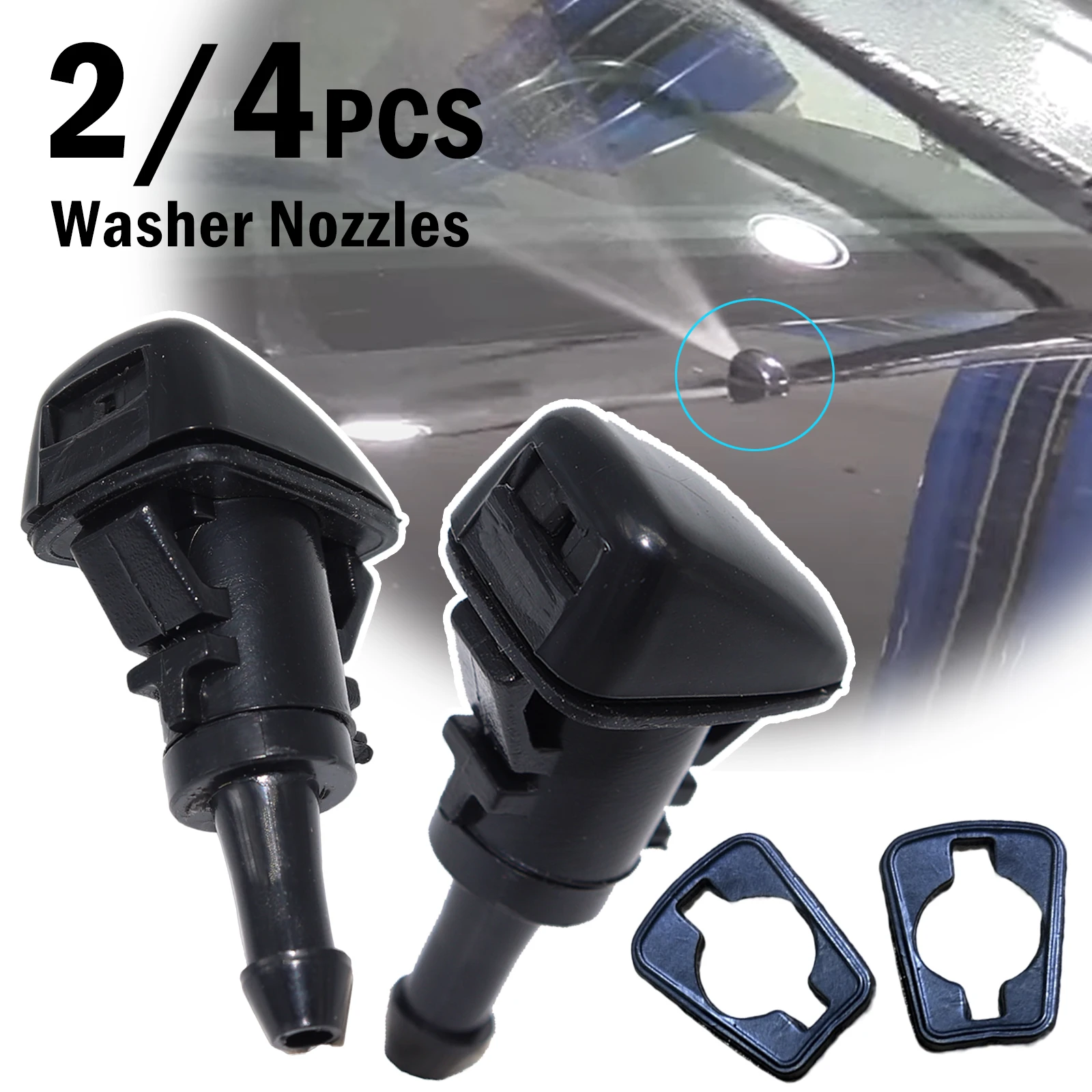 2/4pcs Windshield Washer Wiper Nozzles Spray Jet For Hyundai ix35 Tucson Accent Equus Sonata Solaris ix25 5303833AA 986303J000
2/4pcs Windshield Washer Wiper Nozzles Spray Jet For Hyundai ix35 Tucson Accent Equus Sonata Solaris ix25 5303833AA 986303J000