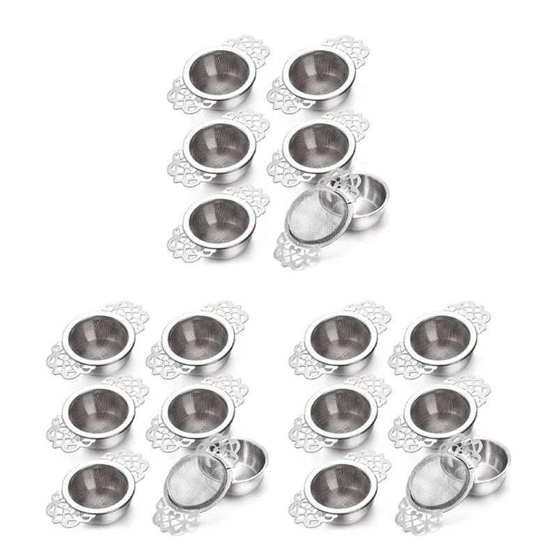 SYW-18X Tea Strainers With Drip Bowl,2.5 Inch Tea Filters For Loose Leaf Tea, Stainless Steel Mesh Tea Infuser With Handle
SYW-18X Tea Strainers With Drip Bowl,2.5 Inch Tea Filters For Loose Leaf Tea, Stainless Steel Mesh Tea Infuser With Handle