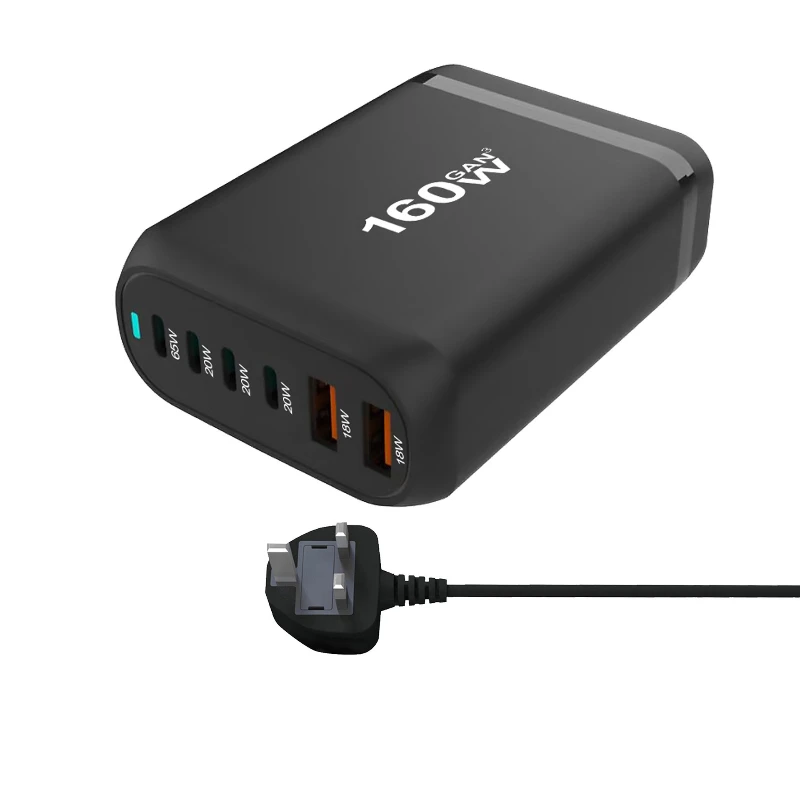 200W GaN PD charger 120W multi-function fast charging 3A3 C desktop charging 160W multi-port 4C2A adaptation
200W GaN PD charger 120W multi-function fast charging 3A3 C desktop charging 160W multi-port 4C2A adaptation
