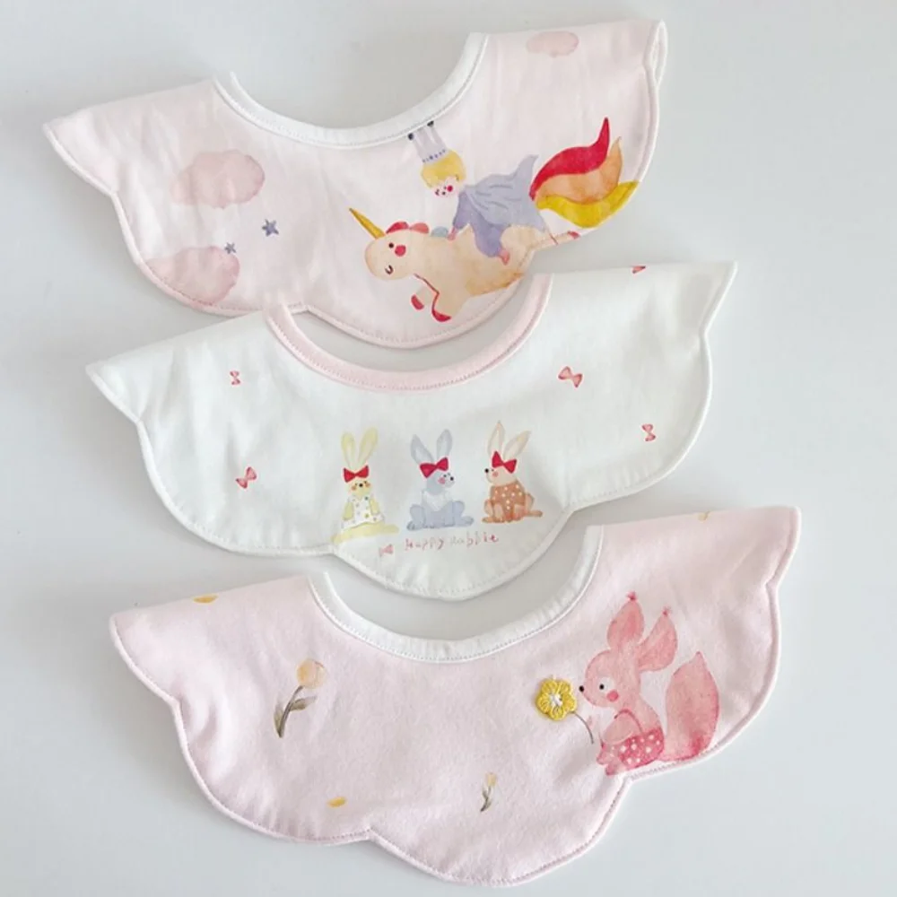 Cartoon Anti-vomiting Bibs Flower Shape Cotton Yarn Baby Drooling Bibs Round Neck Rotatable Baby Cotton Bibs Feeding Accessories
Cartoon Anti-vomiting Bibs Flower Shape Cotton Yarn Baby Drooling Bibs Round Neck Rotatable Baby Cotton Bibs Feeding Accessories