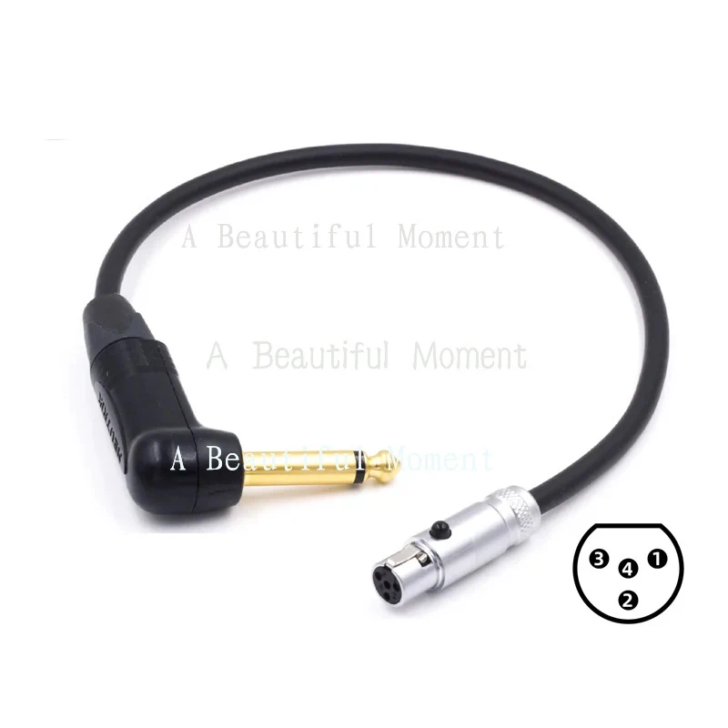 Angle 6.35mm TRS to 4 Pin Mini XLR Female TA4F Cable for SHURE Raxikol MIPRO Line6 Bass Guitar Wireless Waist Bag Electric Piano
Angle 6.35mm TRS to 4 Pin Mini XLR Female TA4F Cable for SHURE Raxikol MIPRO Line6 Bass Guitar Wireless Waist Bag Electric Piano