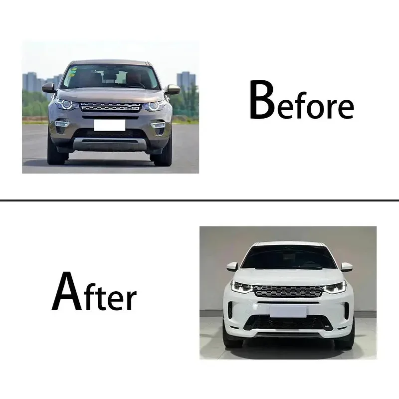 Самый продаваемый комплект кузова высокого качества для Range Rover Discovery Sport 2013-2019, обновление до 2020, комплект одежды
Самый продаваемый комплект кузова высокого качества для Range Rover Discovery Sport 2013-2019, обновление до 2020, комплект одежды