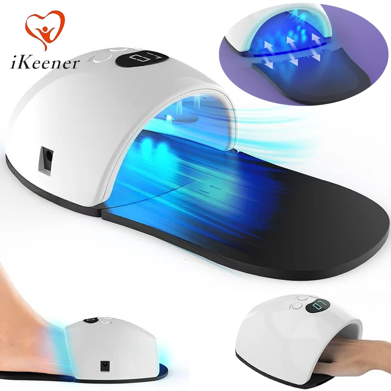 Finger and Toe 2 in 1 Nail Fungus Laser Therapy Device 30*460NM Blue Light Removable Panel for Anti Fungal Onychomycosis Toenail
Finger and Toe 2 in 1 Nail Fungus Laser Therapy Device 30*460NM Blue Light Removable Panel for Anti Fungal Onychomycosis Toenail