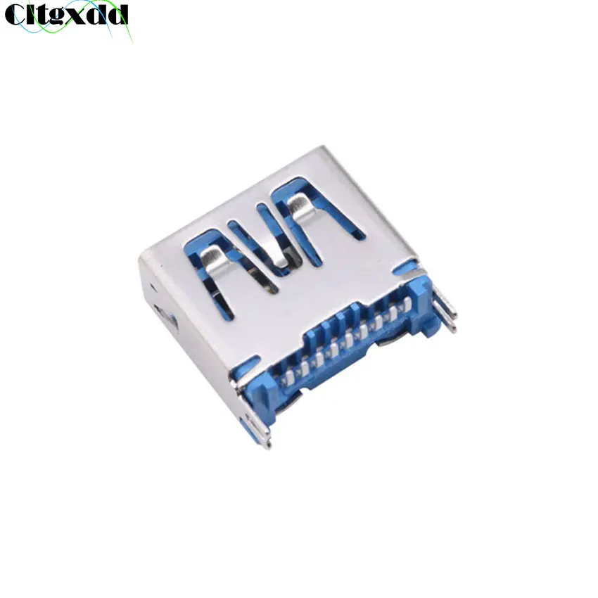 1/5/10pcs USB 3.0 Connector A Female Socket Charging Port 9Pin 180 Degree Vertical SMT Short Body 11.5mm Blue Adhesive Core
1/5/10pcs USB 3.0 Connector A Female Socket Charging Port 9Pin 180 Degree Vertical SMT Short Body 11.5mm Blue Adhesive Core