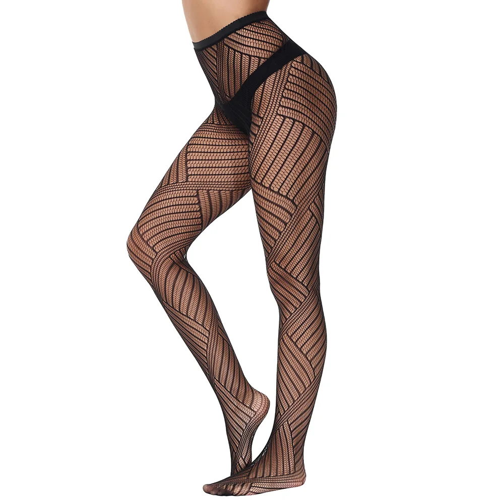 Women Pantyhose Sexy Tights Striped Geometry Women Panty Lingerie Party Clubwear Fishnet Tights Black Pantyhose Pantys Mujer
Women Pantyhose Sexy Tights Striped Geometry Women Panty Lingerie Party Clubwear Fishnet Tights Black Pantyhose Pantys Mujer