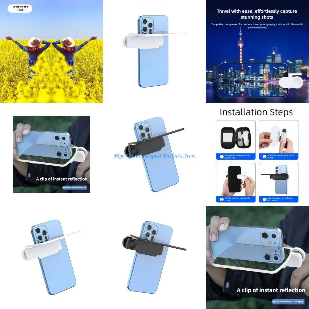 U2JE Multiple Adjustable Reflectors ABS Construction AntiSlip Base For Most Devices
U2JE Multiple Adjustable Reflectors ABS Construction AntiSlip Base For Most Devices