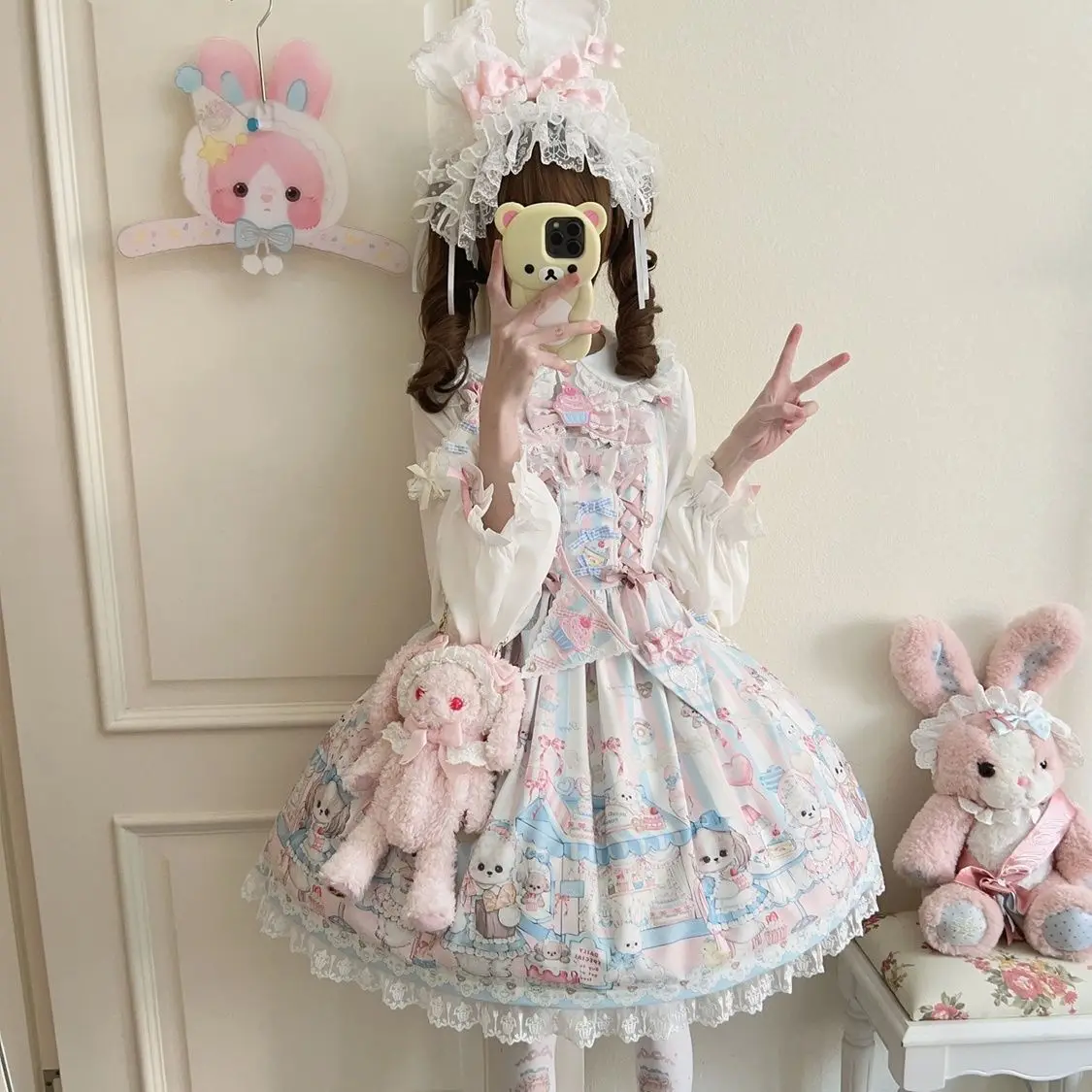 Coalfell Lolita Sweet JSK Strapless Dress with Mini Colorful Flag Embellishments Cute Summer Lace Hemline Dress Tea Party
Coalfell Lolita Sweet JSK Strapless Dress with Mini Colorful Flag Embellishments Cute Summer Lace Hemline Dress Tea Party